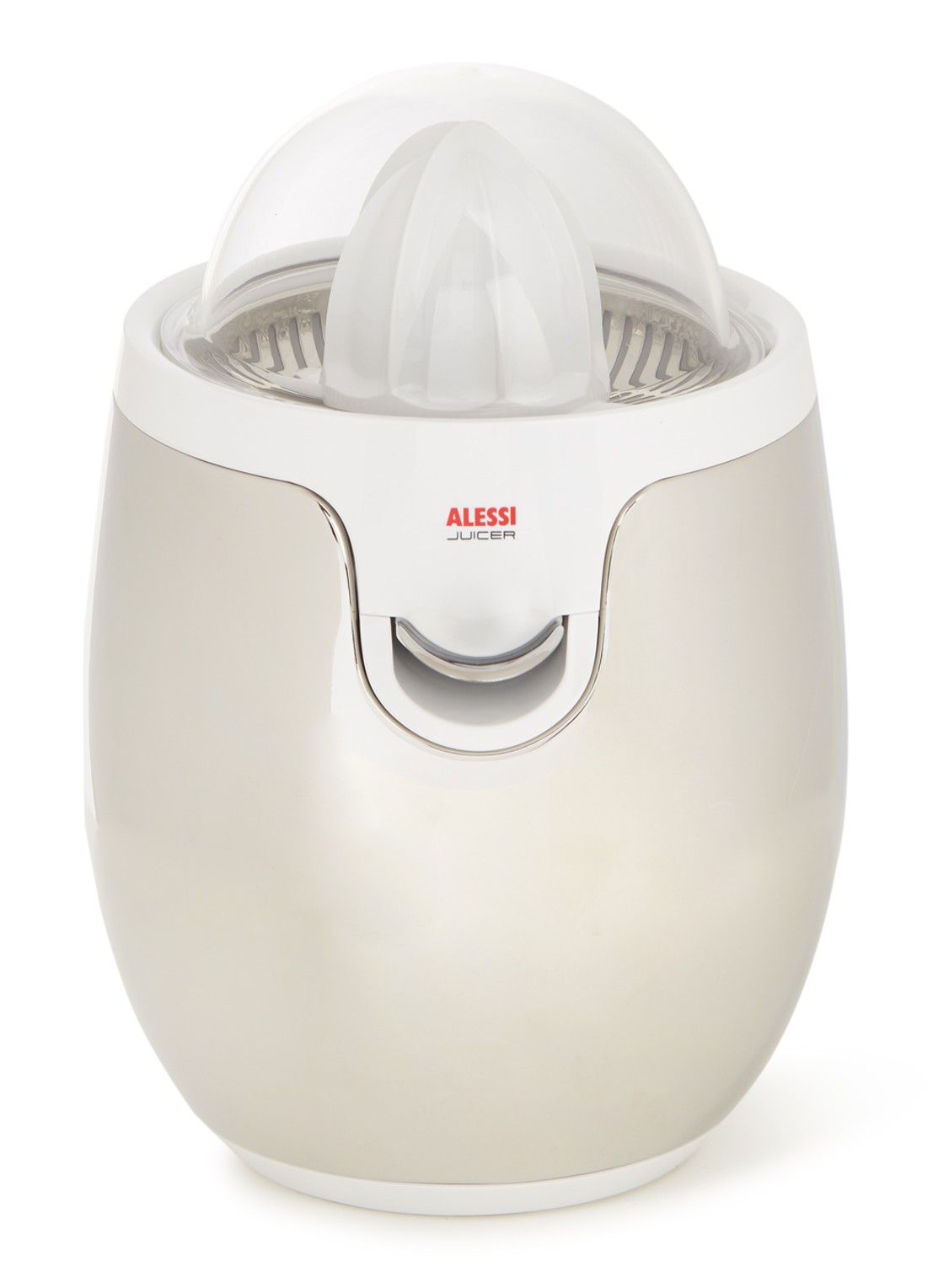 Alessi SG63 elektrische citruspers - voorkant wit