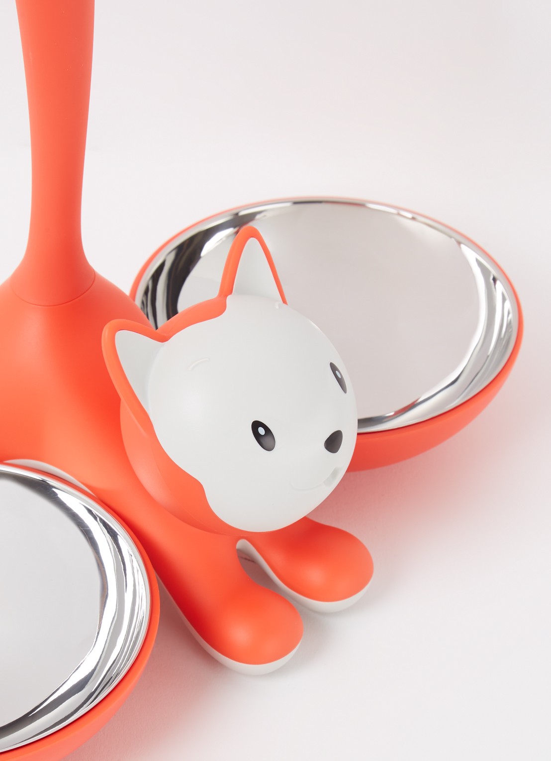 Alessi Tigrito kattenvoerbak 32  cm - voorkant 2 orange