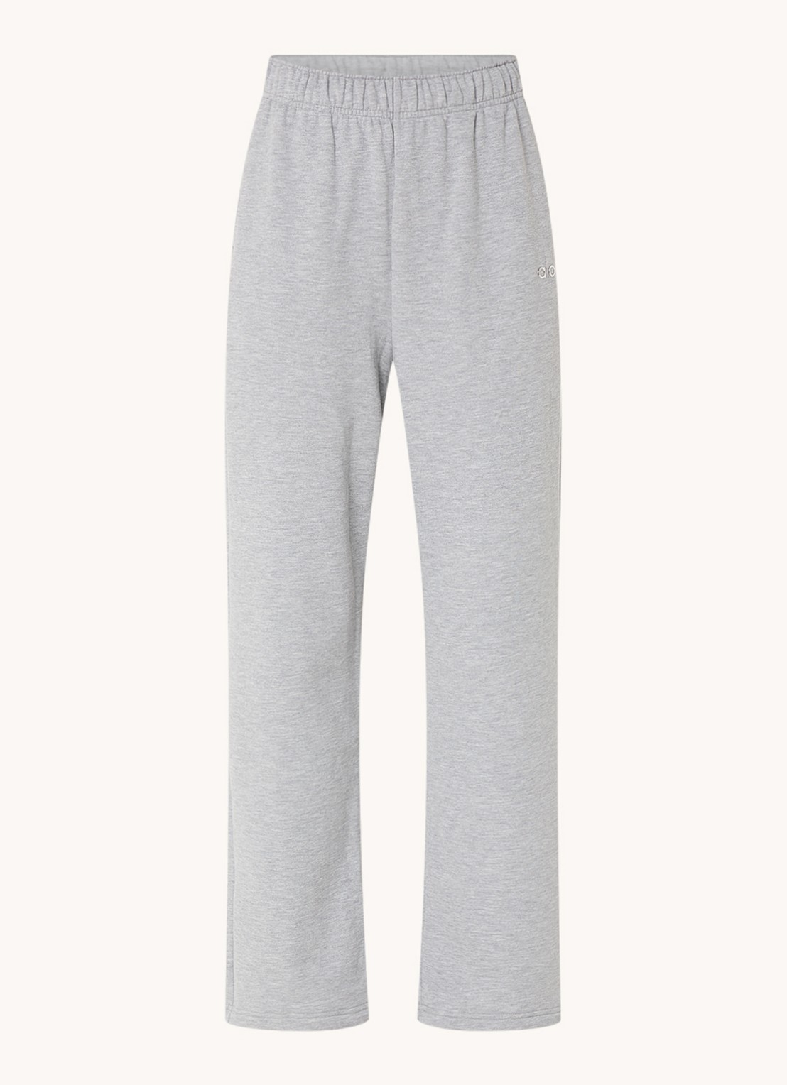 Alo Yoga Accolade high waist loose fit joggingbroek met steekzakken - voorkant 2 grijs