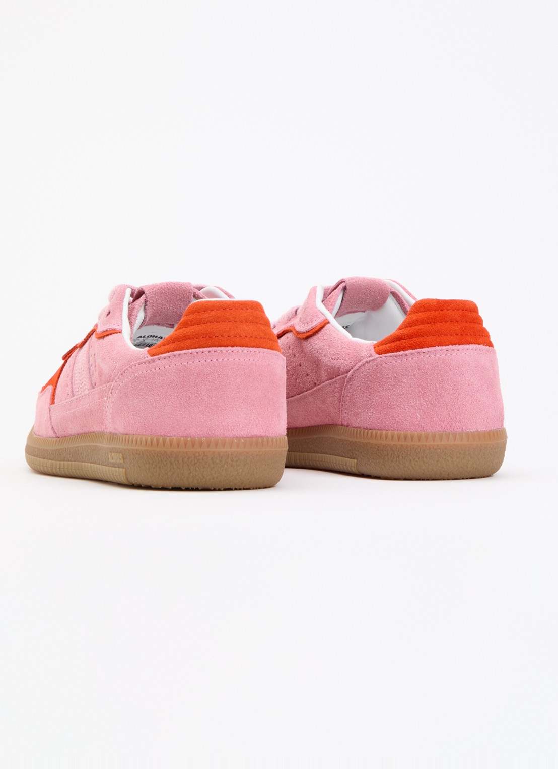 ALOHAS Tb.490 Rife sneaker van suède - achterkant 2 roze