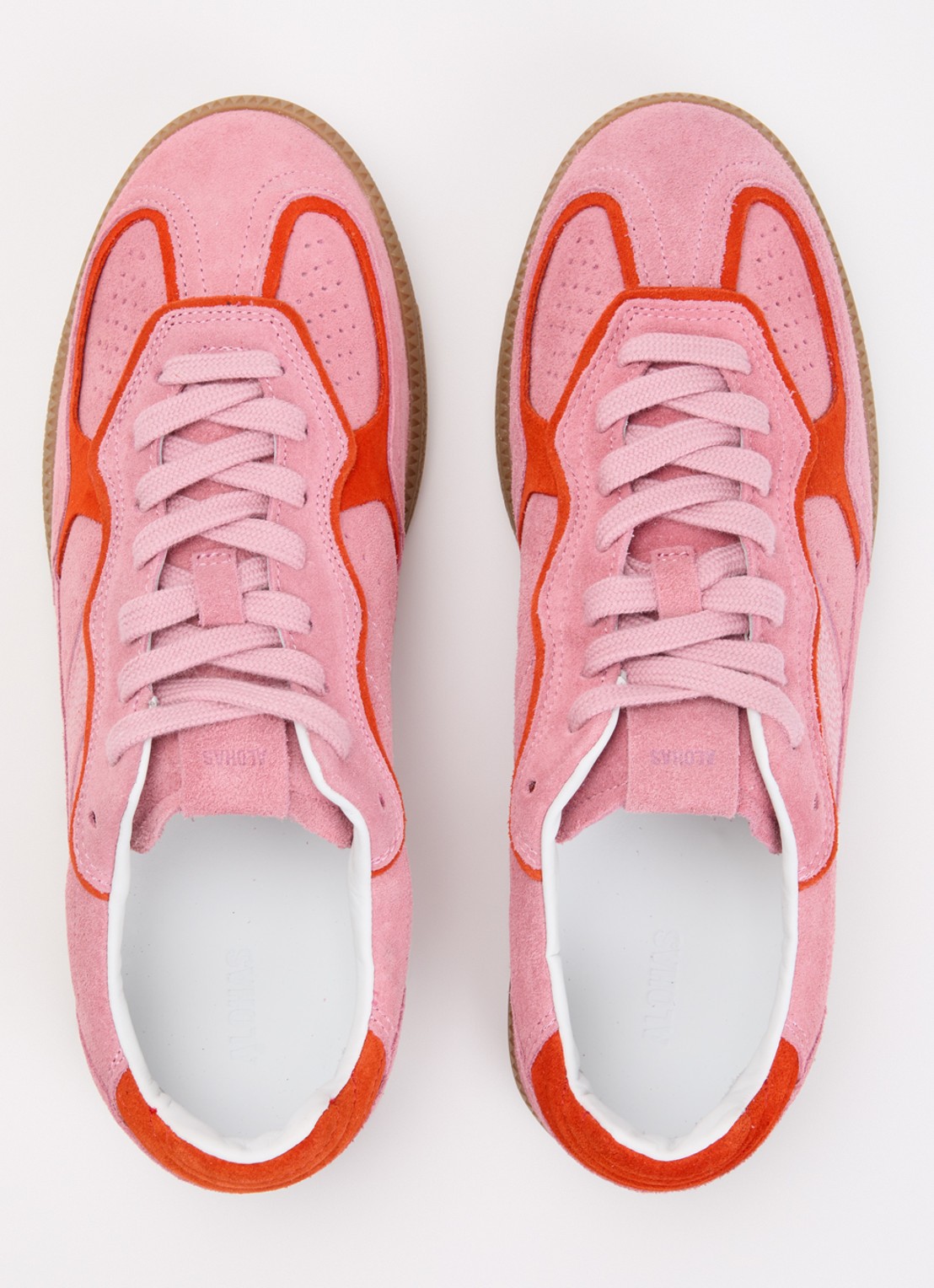 ALOHAS Tb.490 Rife sneaker van suède - detail 4 roze