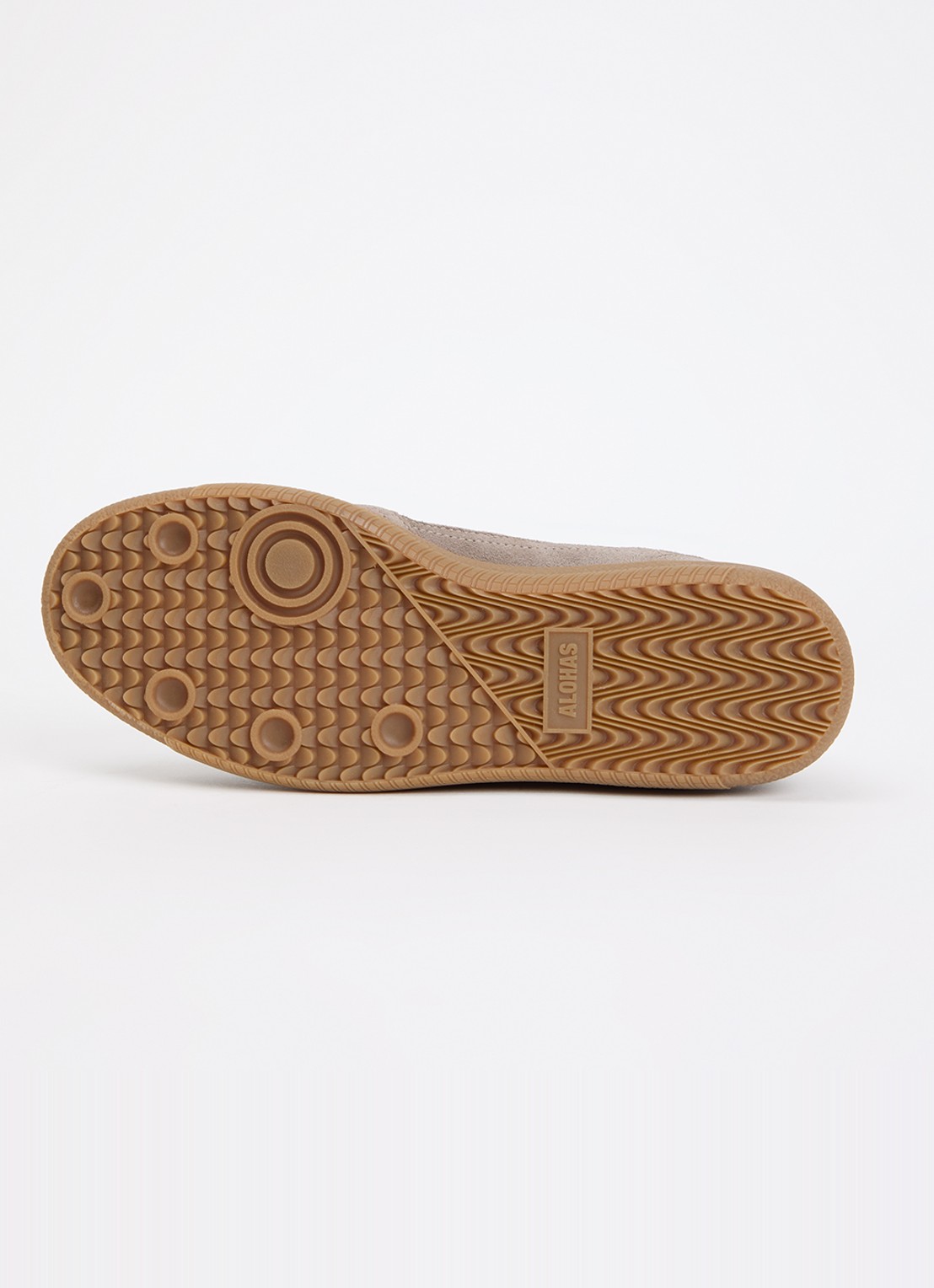 ALOHAS Tb.490 Rife sneaker van suède - detail 4 taupe