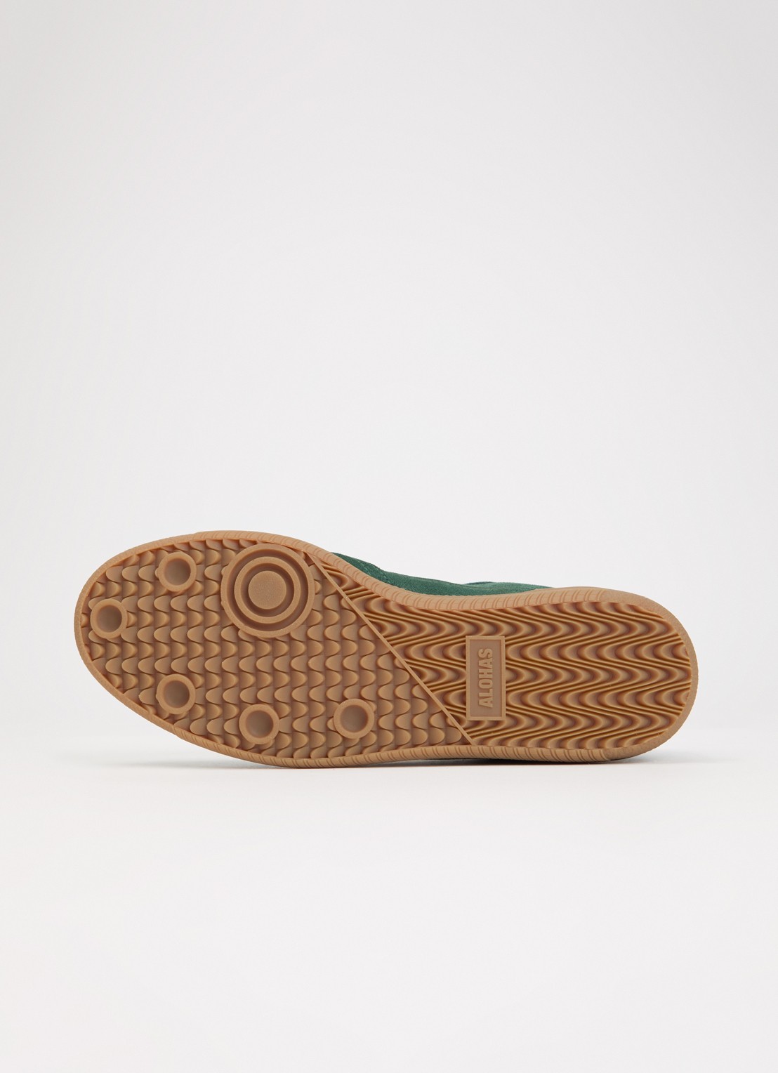 ALOHAS Tb.490 Rife sneaker van suède - detail 4 groen