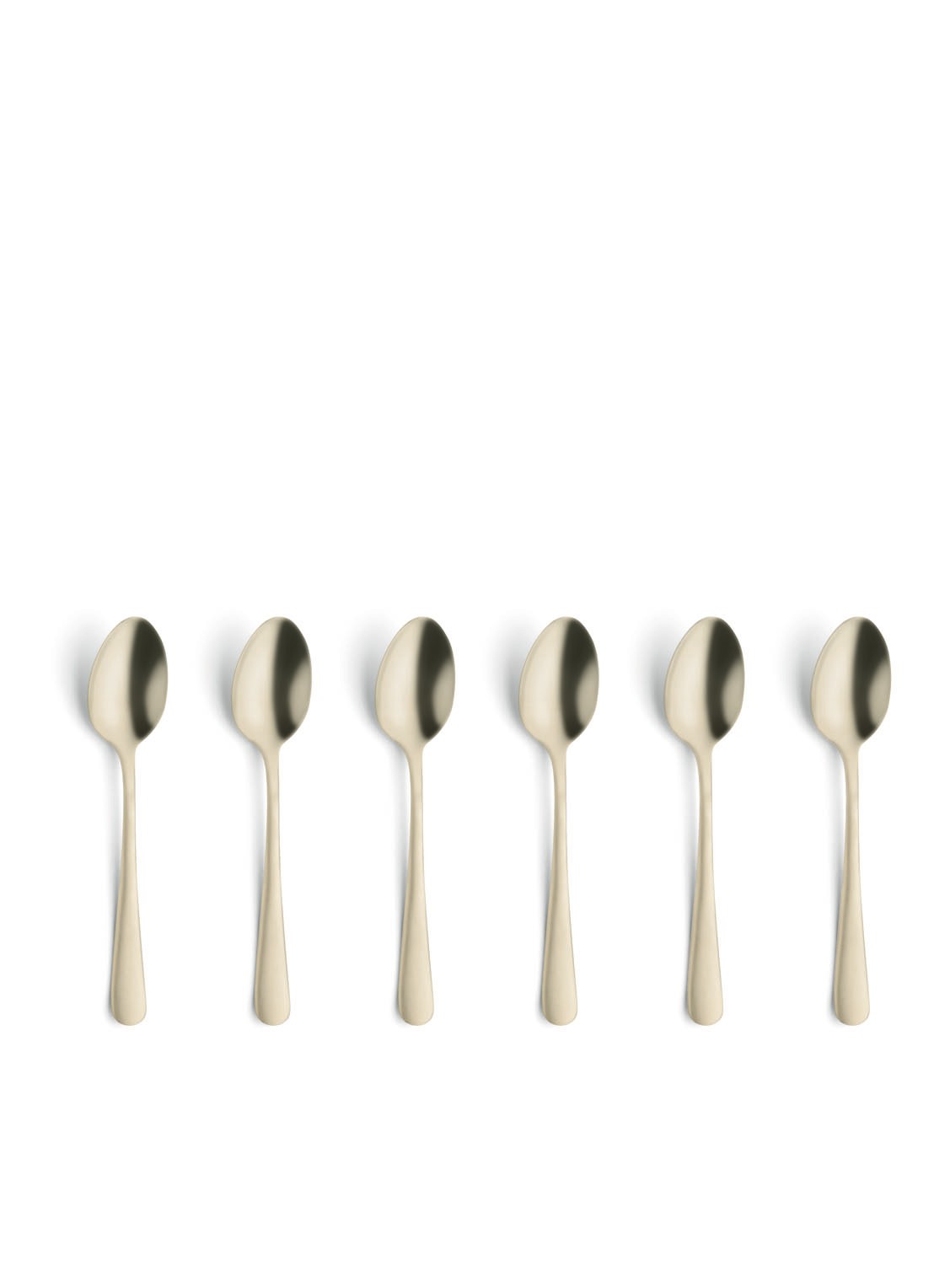 Amefa Austin lepel set van 6 - voorkant goud