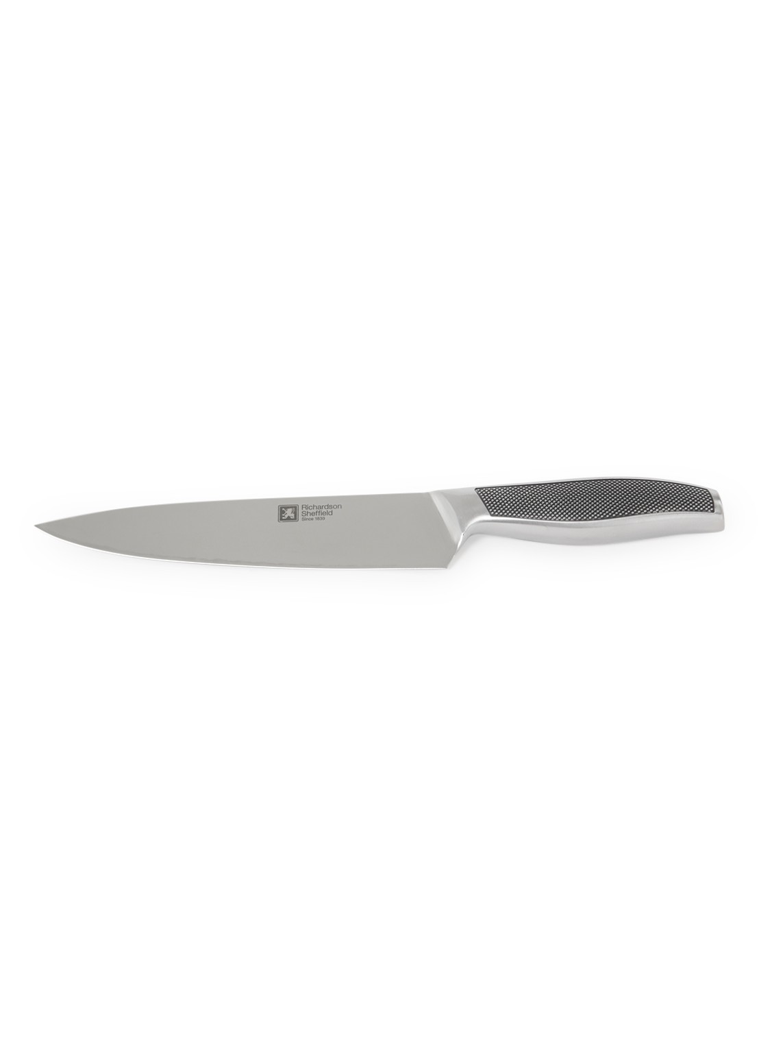 Amefa Sense koksmes 31 cm - voorkant zilver