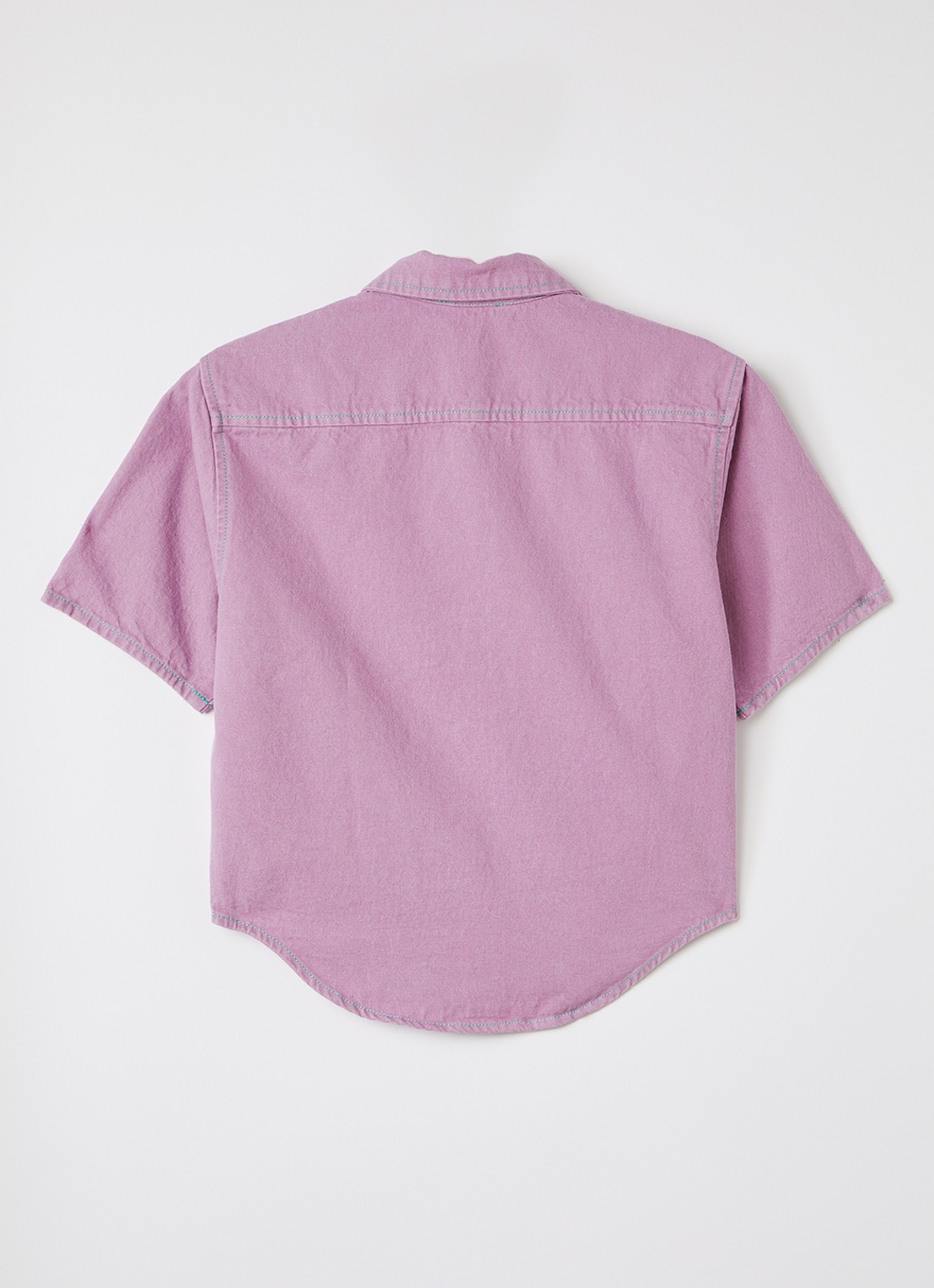 American Vintage Grace Bay blouse met borduring - voorkant 2 roze