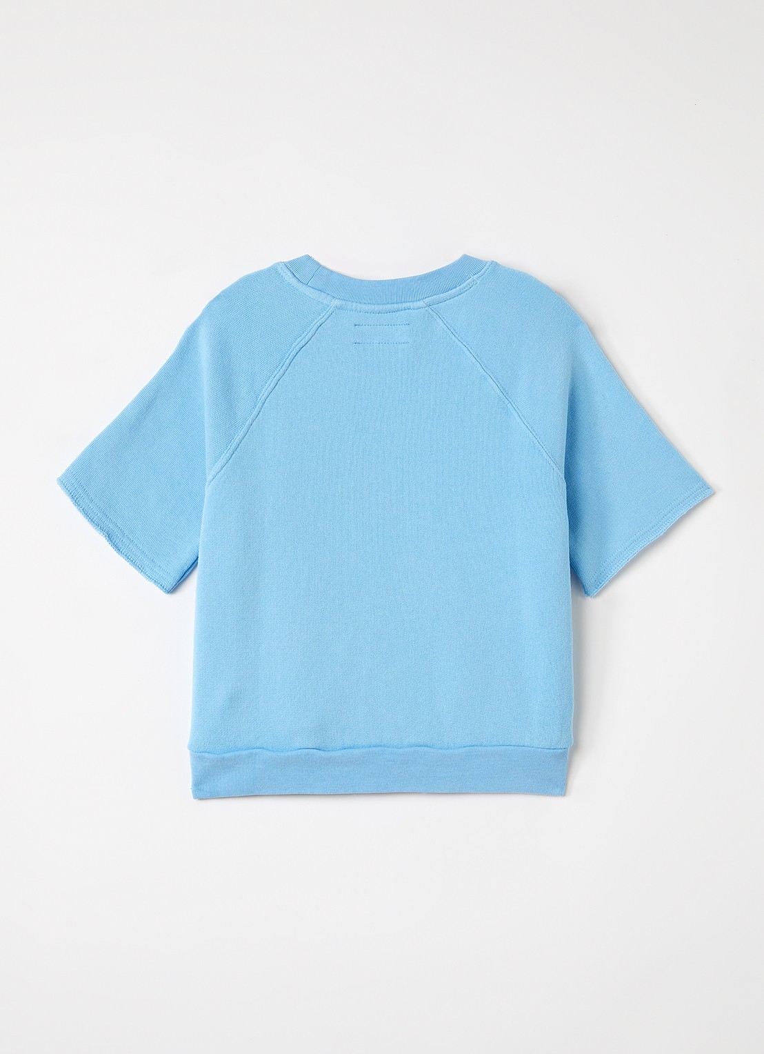 American Vintage Izubird sweater met logo - voorkant 2 blauw