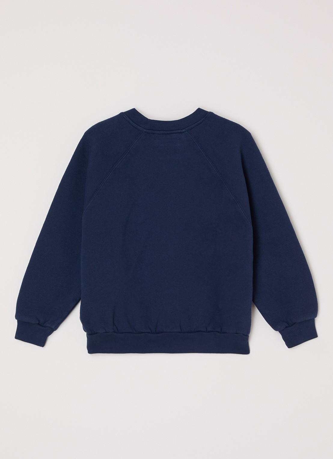 American Vintage Izubird sweater met logo - voorkant 2 donkerblauw