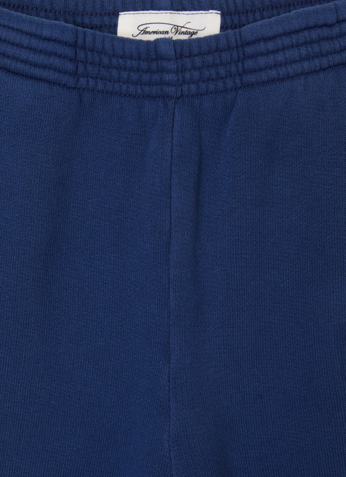 American Vintage Izubird tapered fit joggingbroek met steekzakken - detail 3 donkerblauw