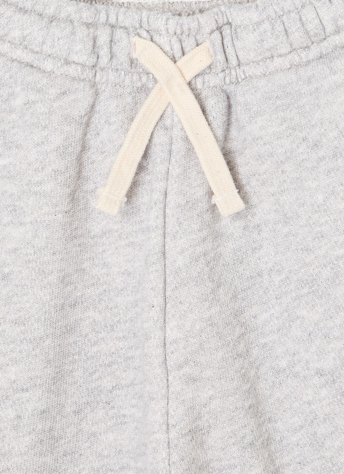 American Vintage Kodytown tapered fit joggingbroek met steekzakken  - detail 3 lichtgrijs
