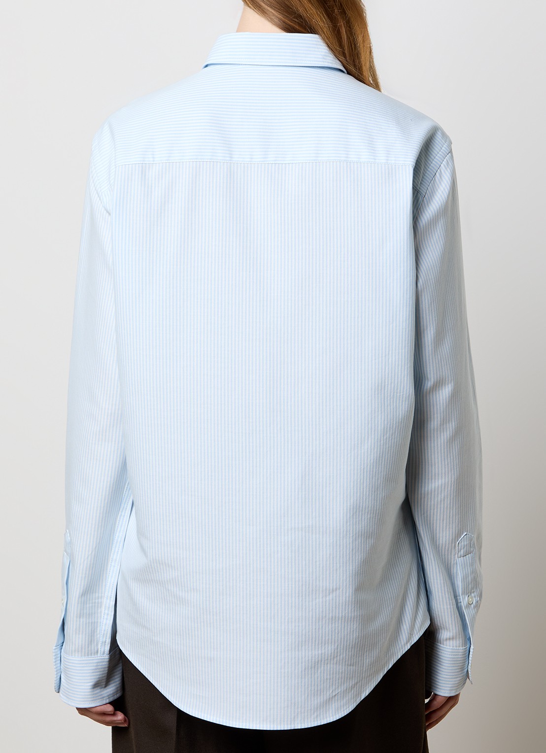AMI Paris Blouse met logo - achterkant 3 multicolor