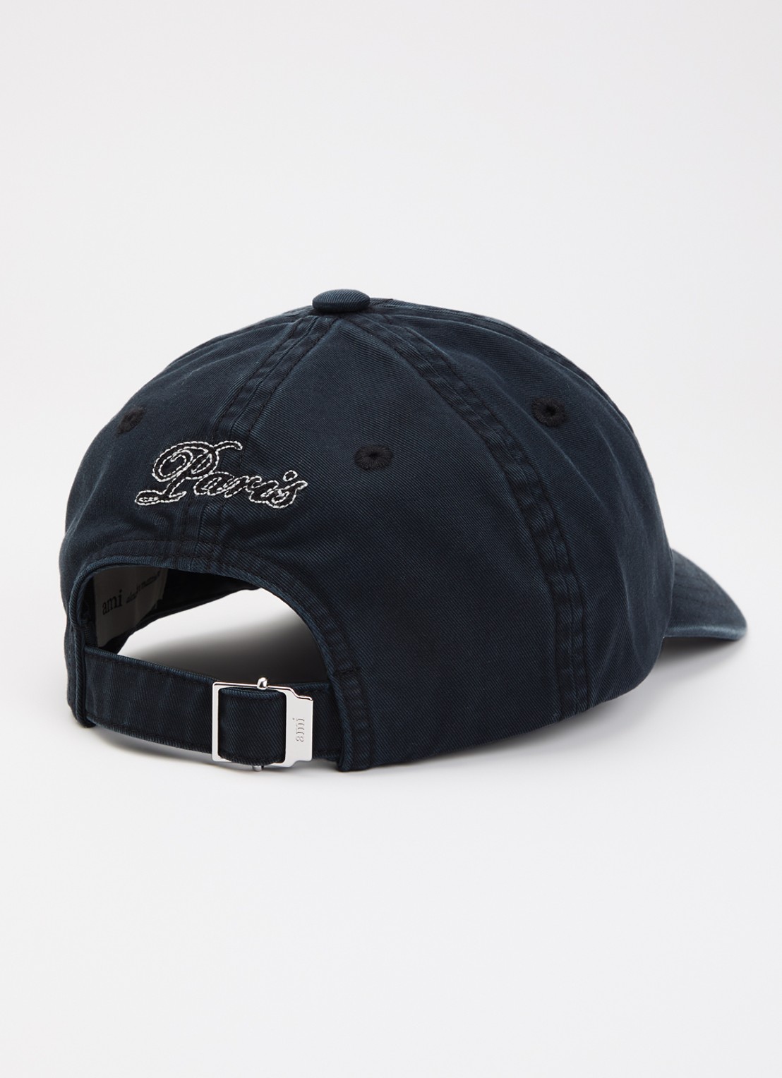 AMI Paris Pet met logo - detail zwart