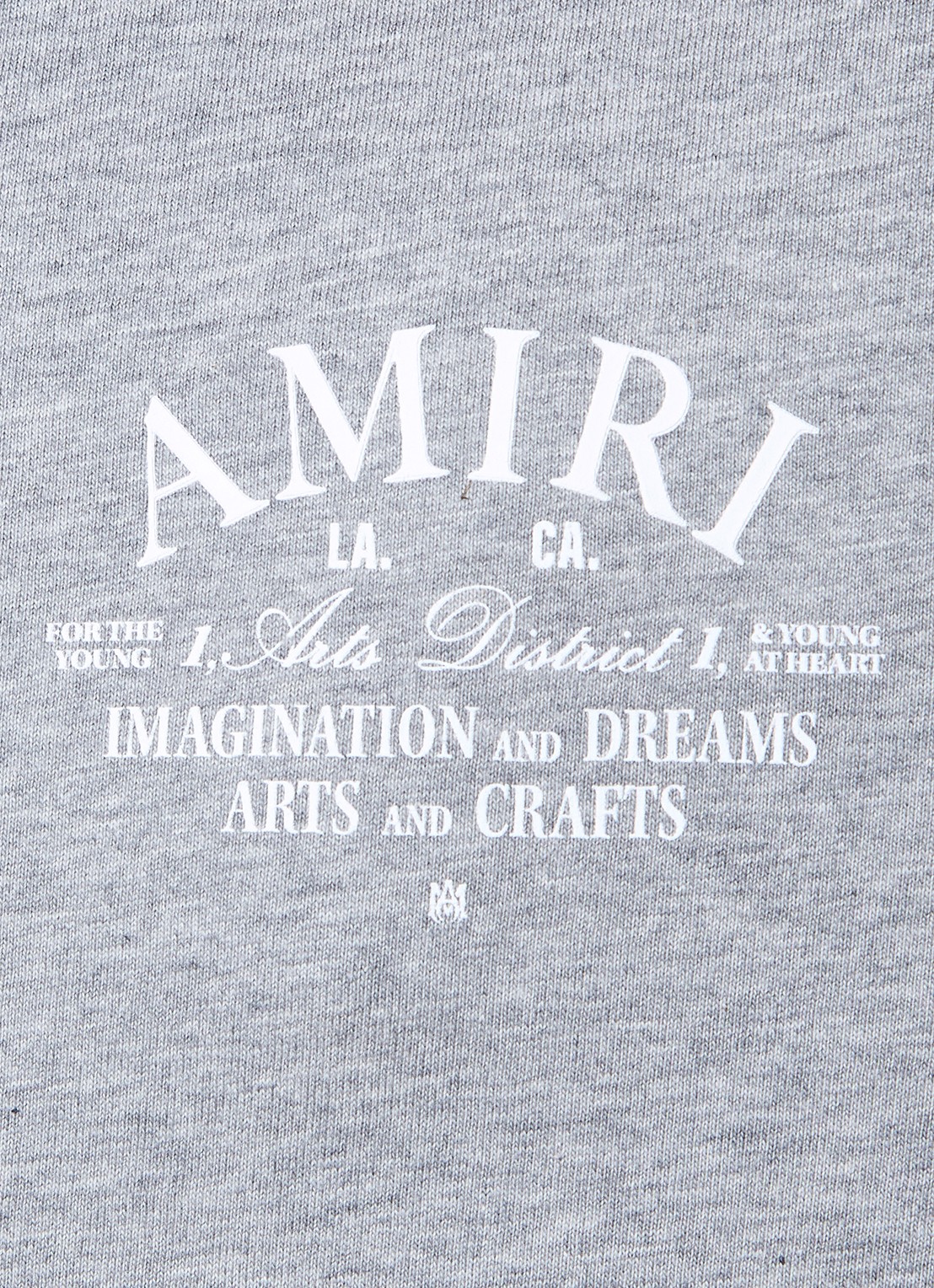AMIRI Arts District T-shirt met logo - detail 2 grijs