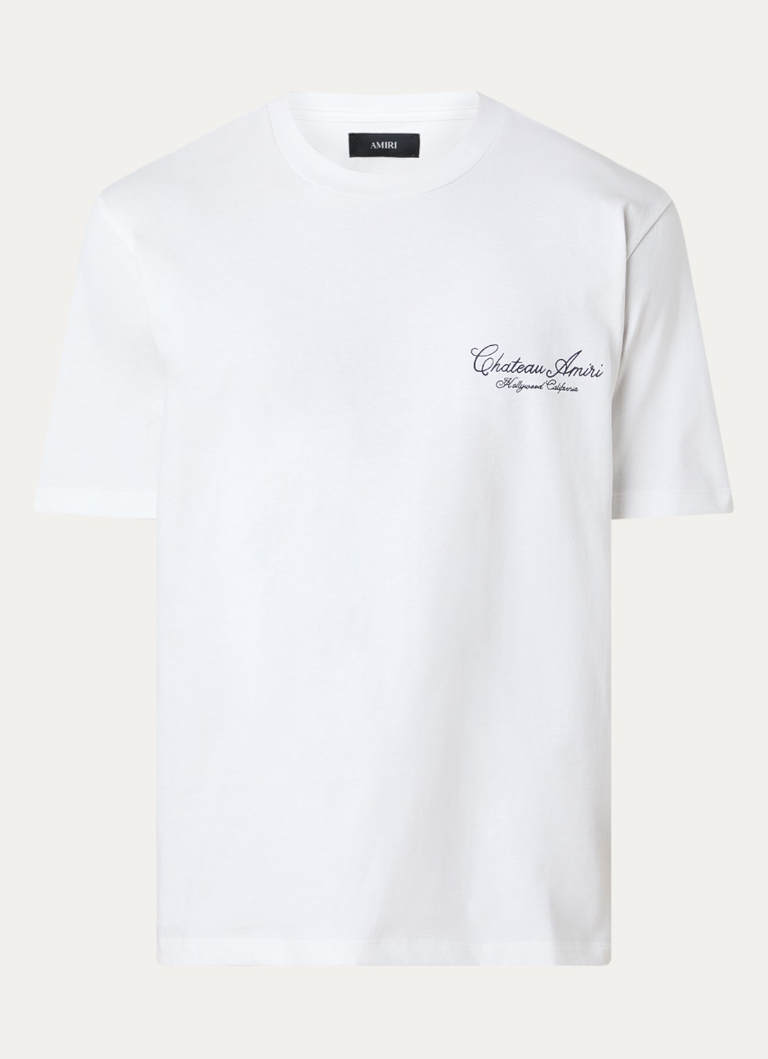 AMIRI Chateau T-shirt met print - voorkant 2 wit