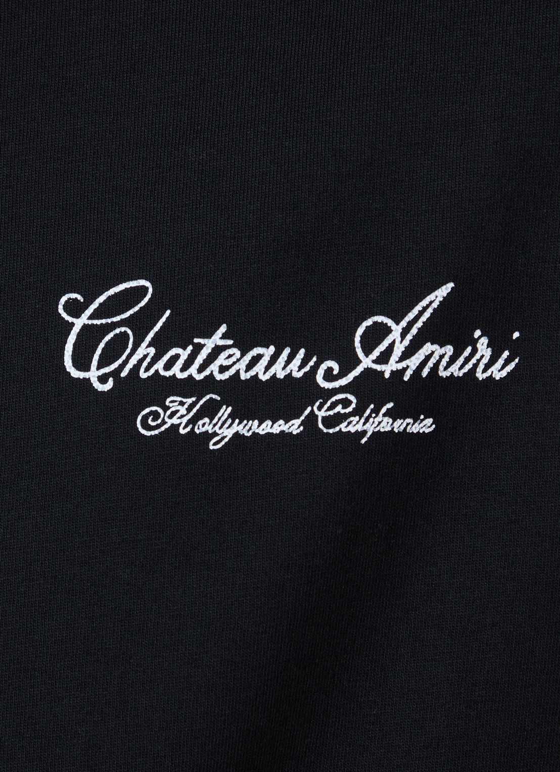 AMIRI Chateau T-shirt met print - detail 5 zwart