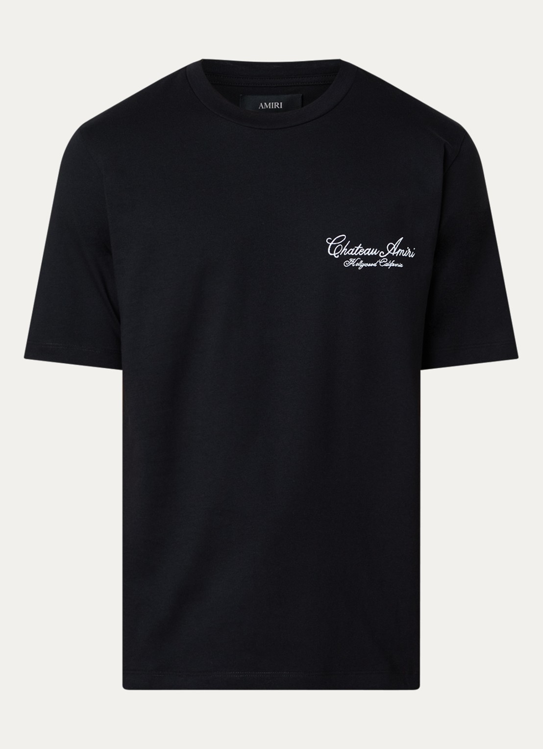 AMIRI Chateau T-shirt met print - voorkant zwart