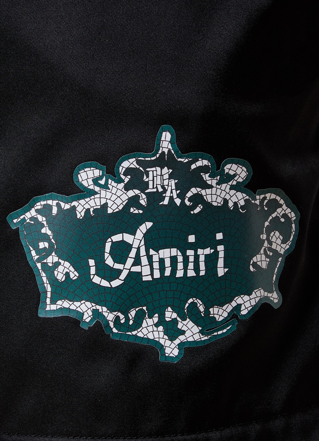 AMIRI Chateau zwemshorts met logo - detail 2 zwart