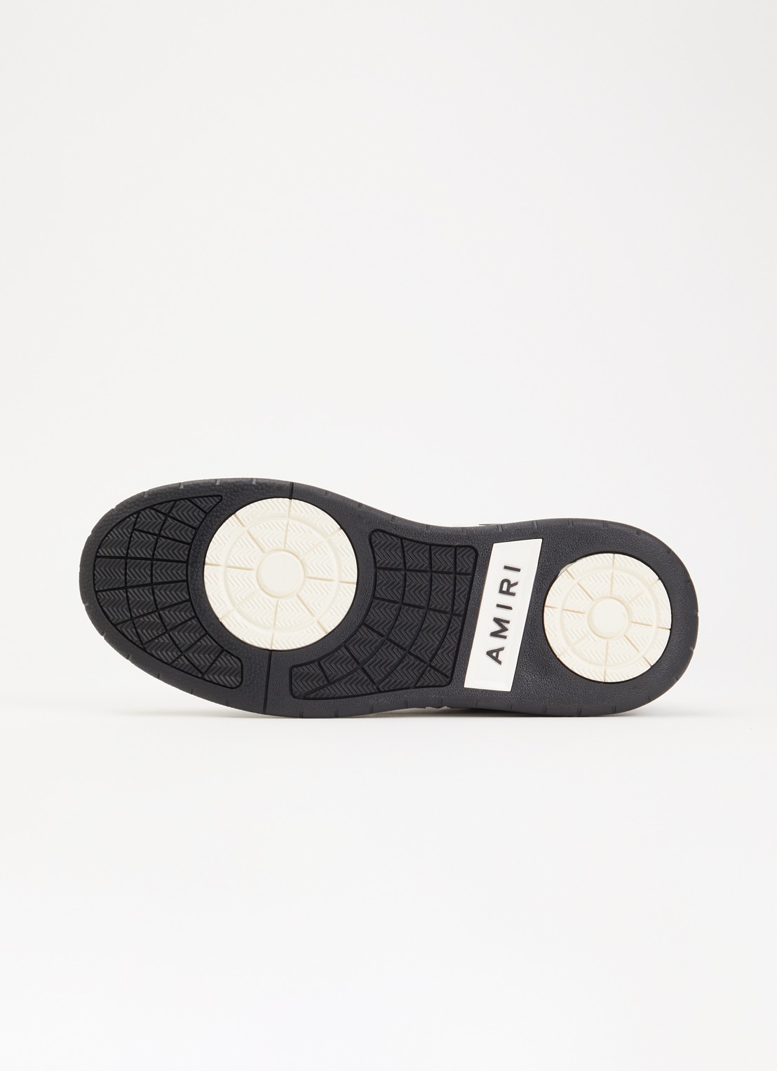 AMIRI Classic Low sneaker van leer met logo en details van mesh - detail 3 zwart