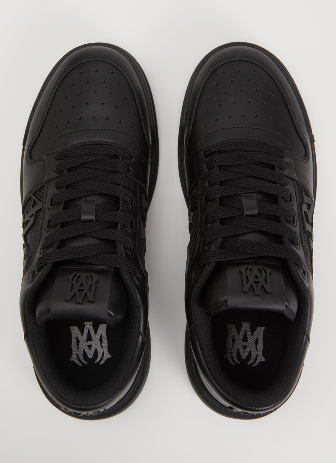 AMIRI Classic Low sneaker van leer met logo - detail 5 zwart