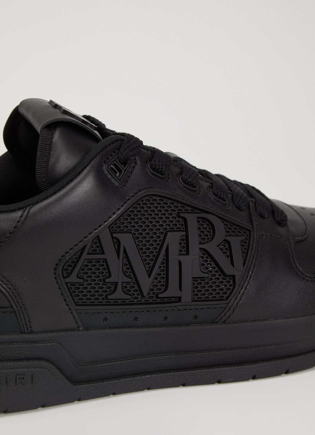 AMIRI Classic Low sneaker van leer met logo - detail 7 zwart
