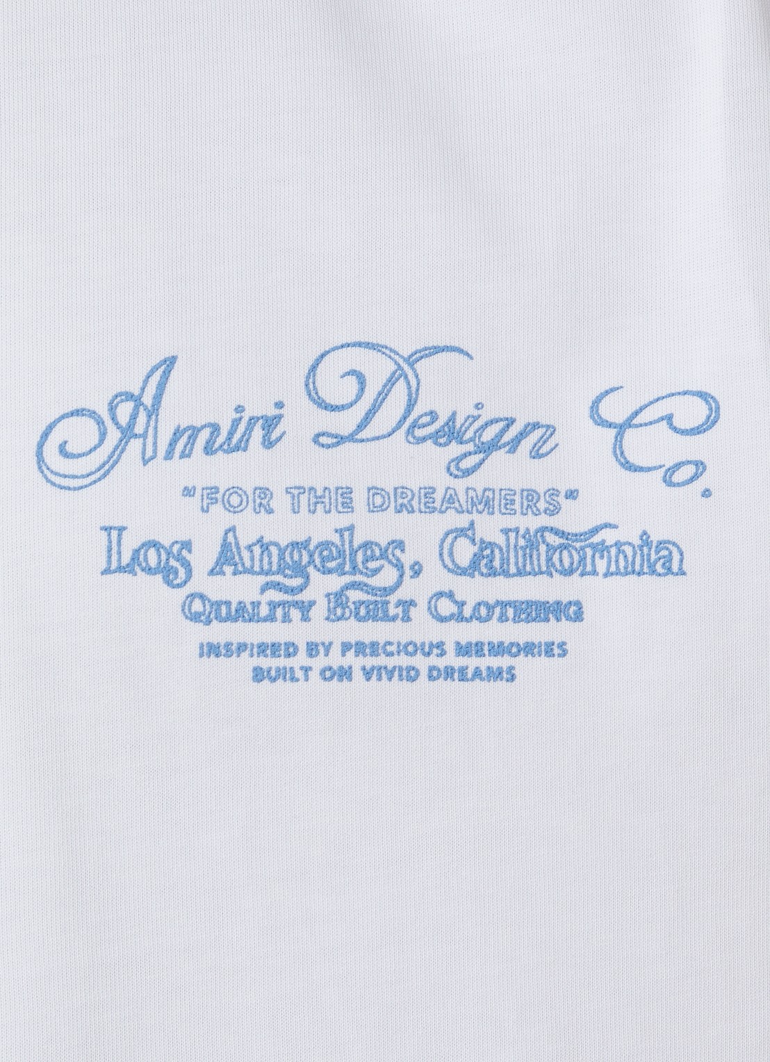 AMIRI Dreamers Chain T-shirt met logo- en backprint - detail 2 wit