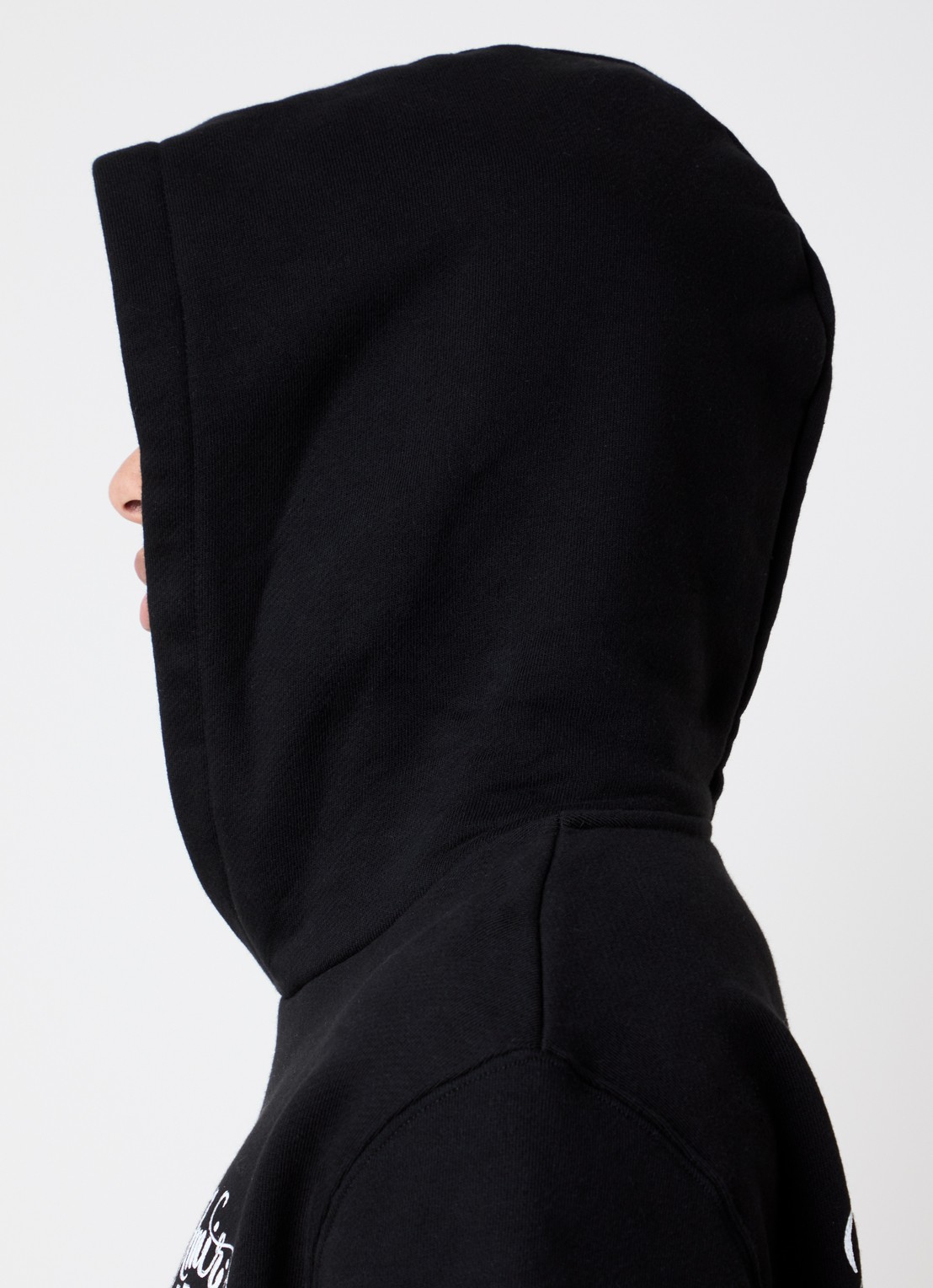 AMIRI Hoodie met logo- en backprint - detail 5 zwart
