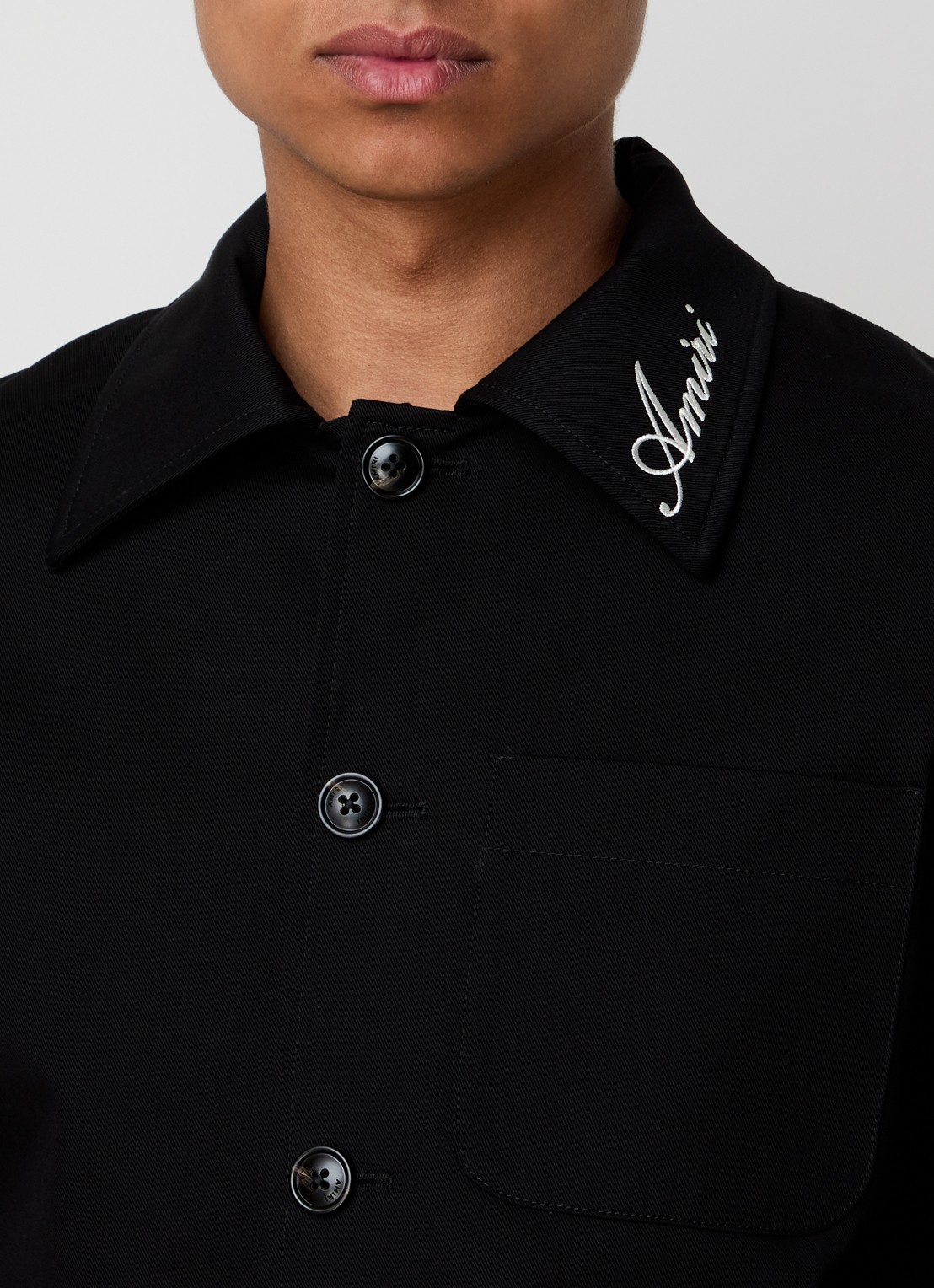 AMIRI Jack met logo - detail 6 zwart