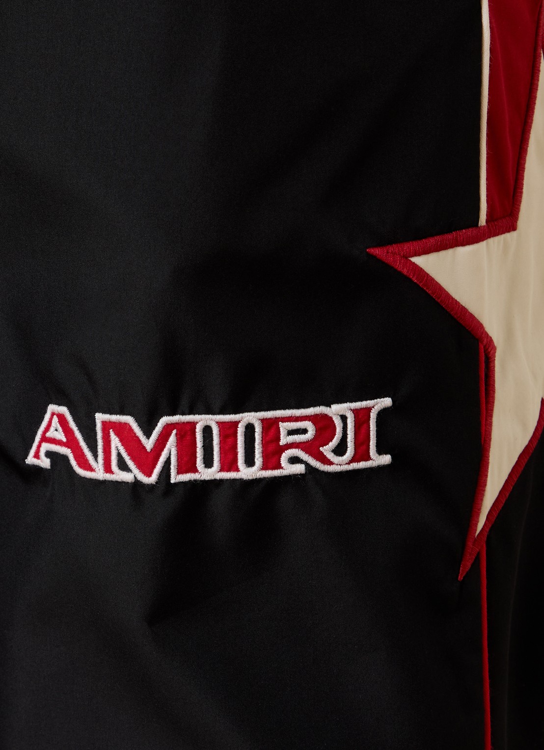 AMIRI Loose fit trackpants met logo en steekzakken - detail 4 zwart