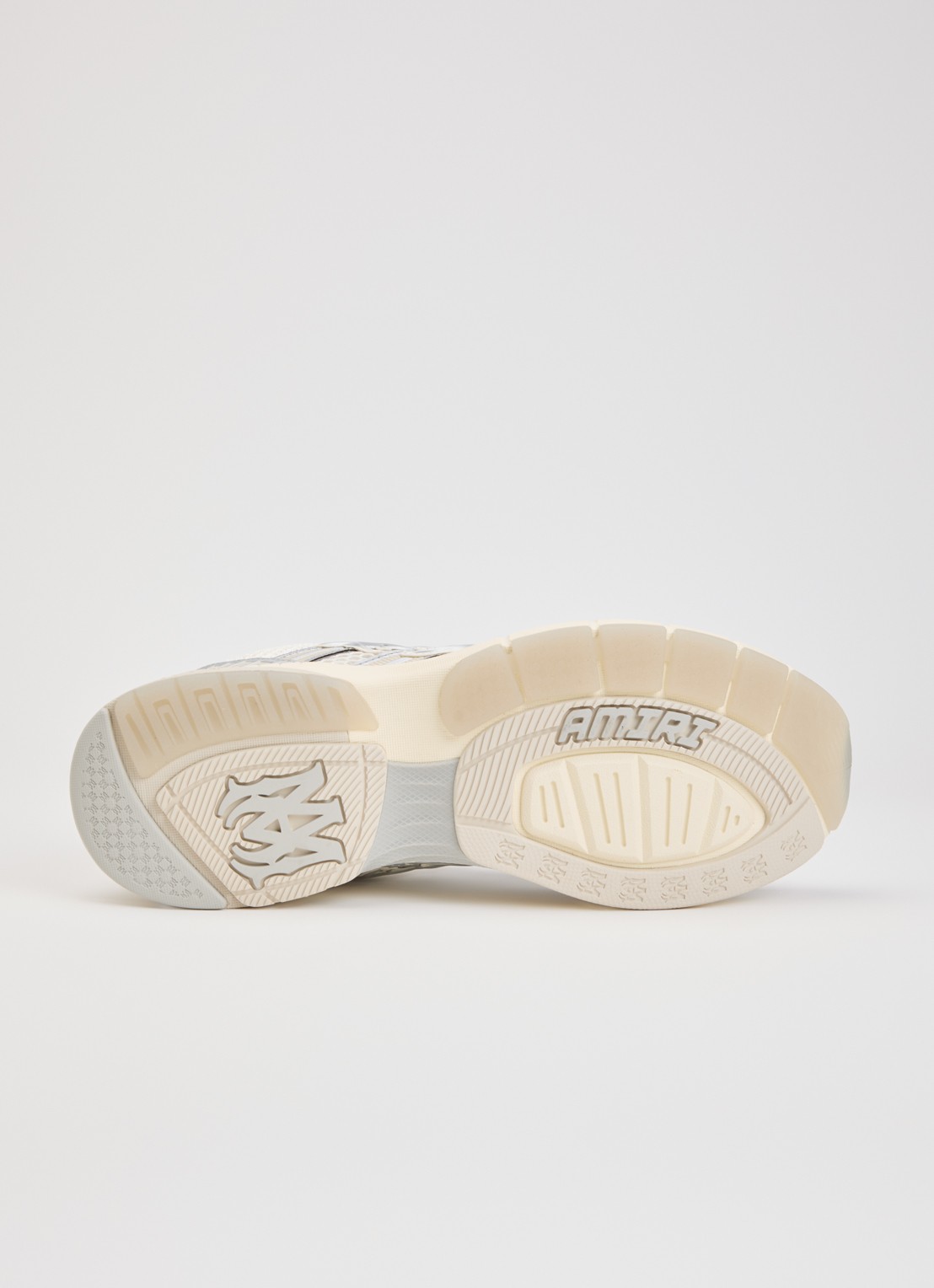 AMIRI M-Tech sneaker van mesh met details van leer - detail 4 wit