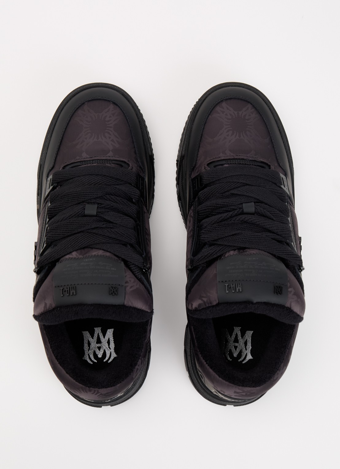 AMIRI MA-1 sneaker met leren details - detail 5 zwart