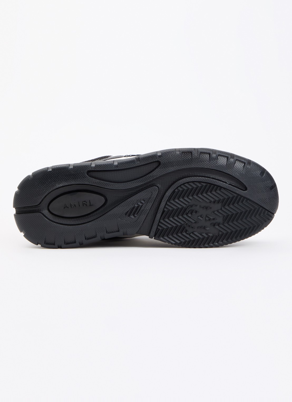 AMIRI MA-1 sneaker van leer met logo - detail 5 zwart