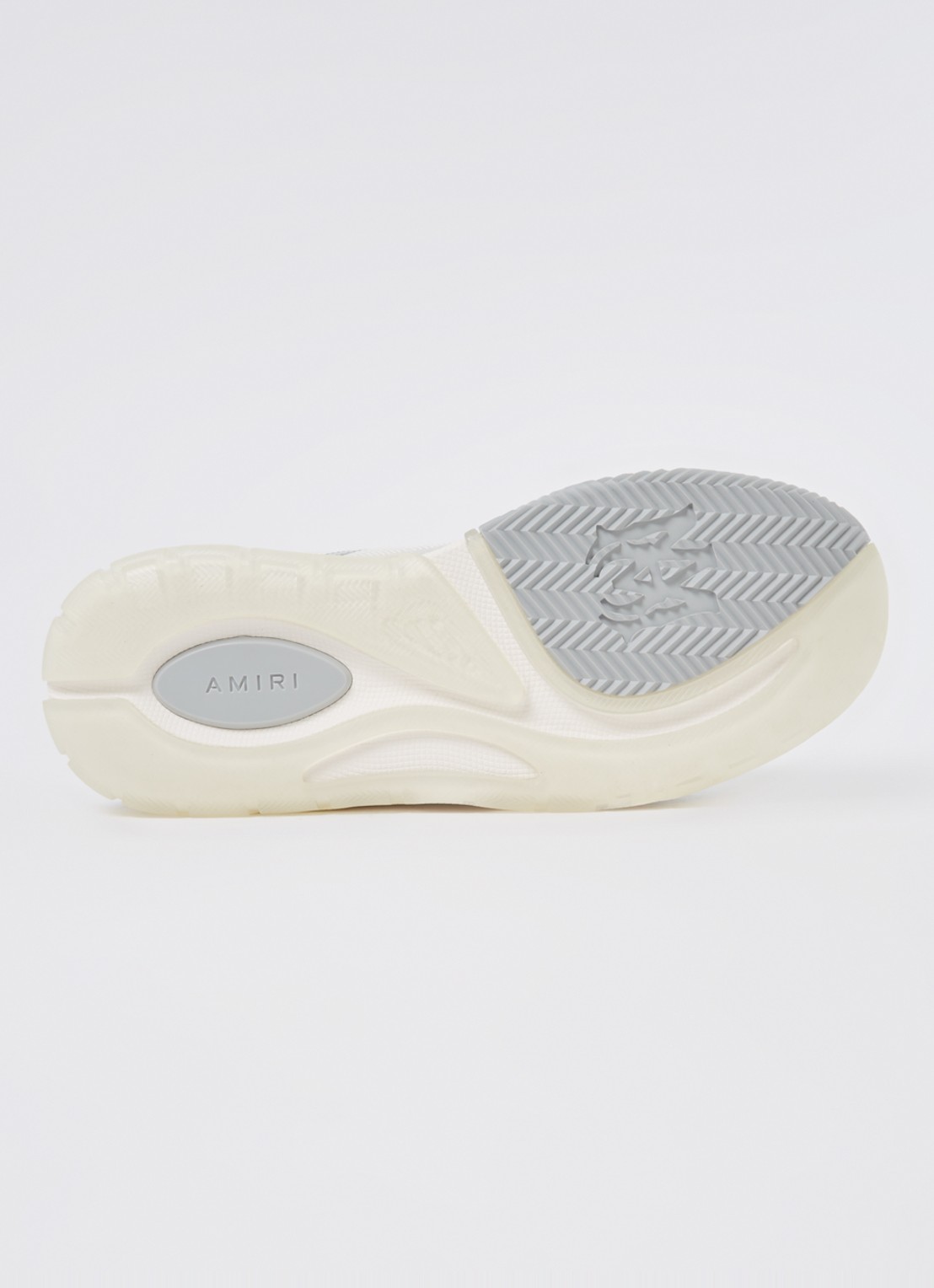 AMIRI MA-1 sneaker van leer met mesh details - detail 6 grijs