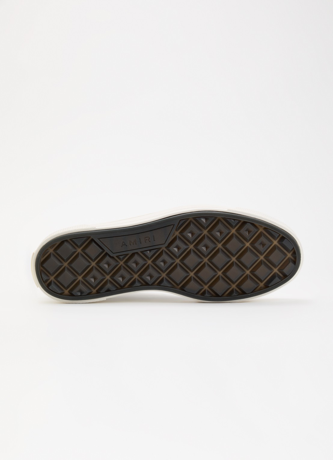 AMIRI MA Court Hi sneaker van canvas met details van leer - detail 4 zwart