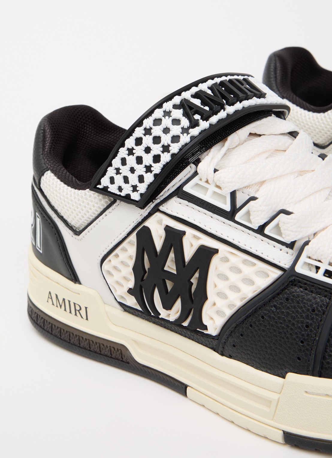 AMIRI Ma Skyline sneaker van leer met print - detail 4 zwart