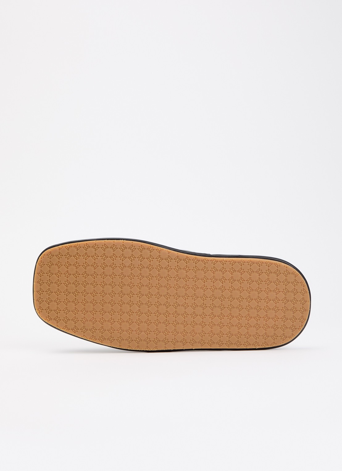 AMIRI MA slipper van leer met logo - detail 3 zwart