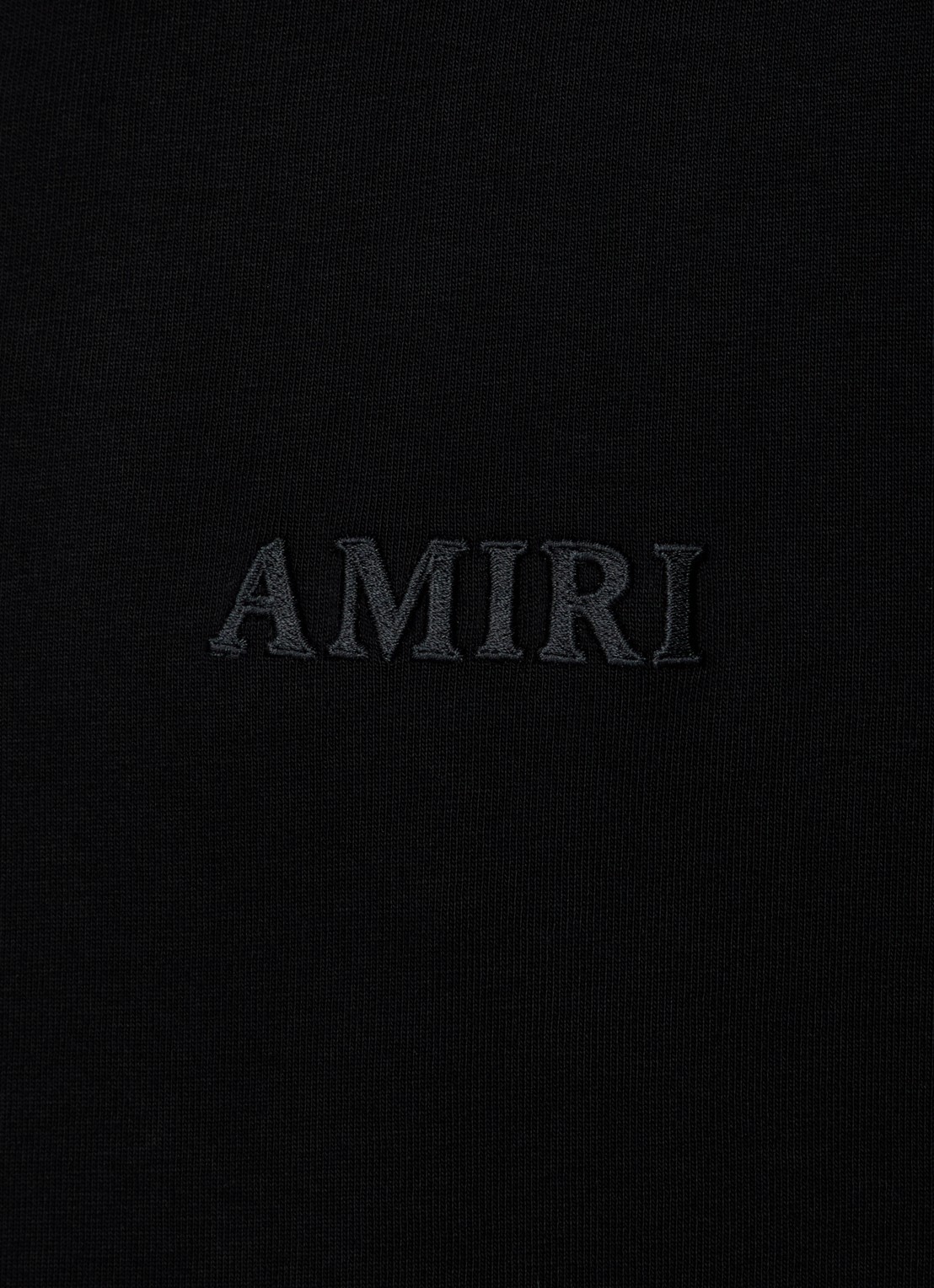 AMIRI Oversized T-shirt met logo- en backprint - detail 5 zwart