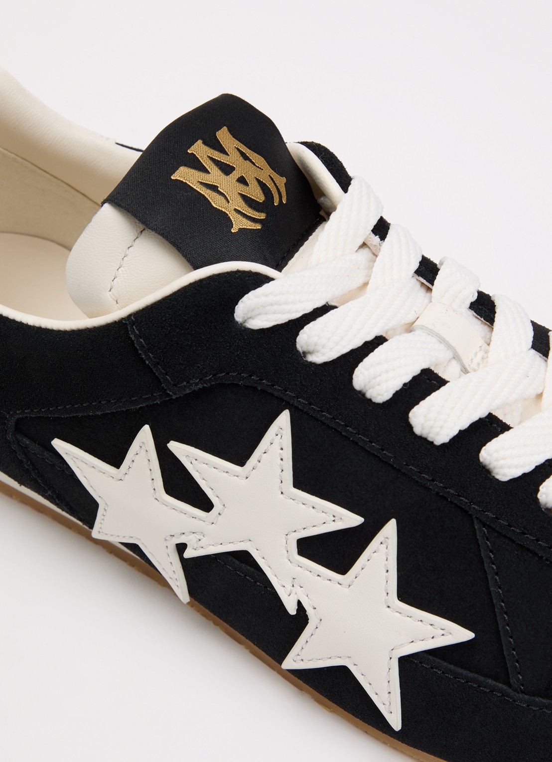 AMIRI Pacific Flat sneaker van suède  - detail 6 zwart