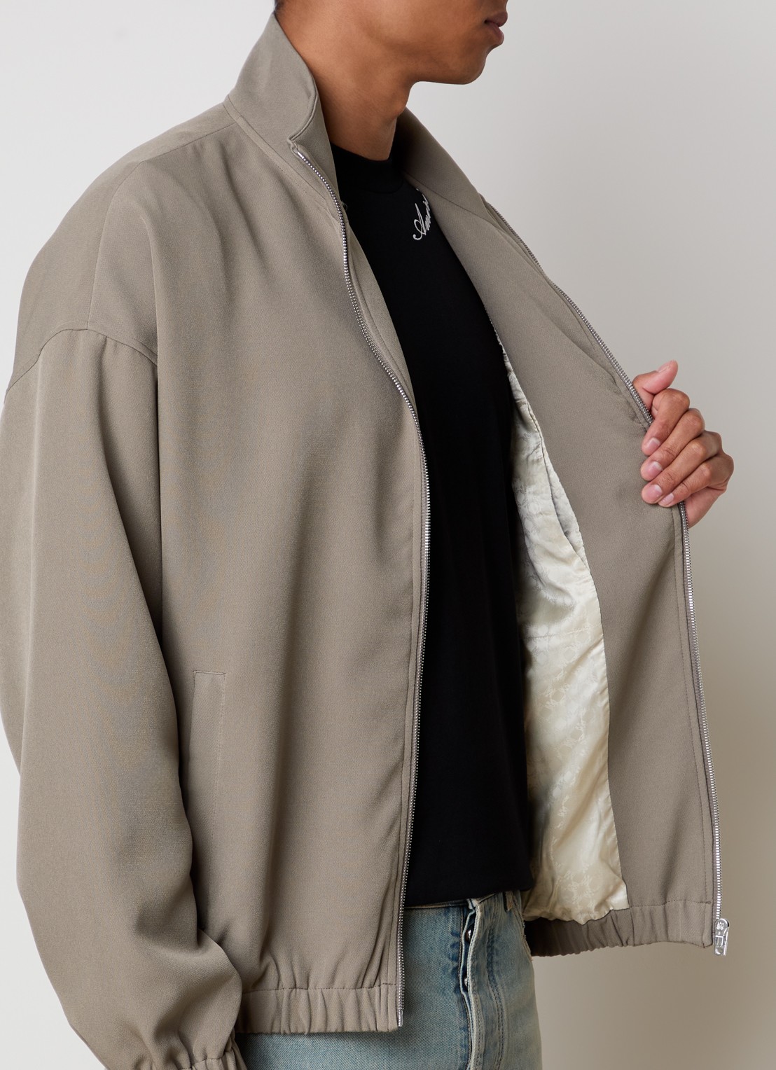 AMIRI Patch jack met logo en steekzakken - detail 5 zand