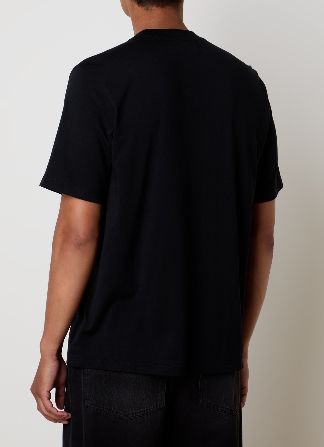 AMIRI Script T-shirt met logo - achterkant 5 zwart