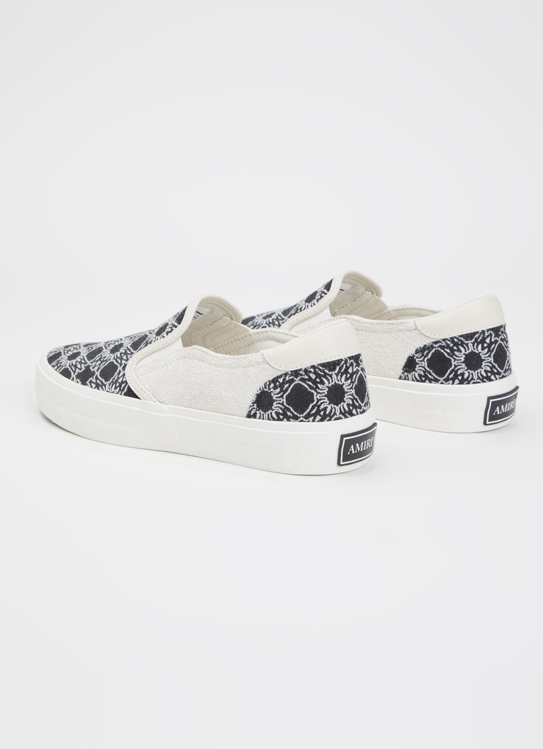AMIRI Slip-on met logoprint - achterkant 6 zwart