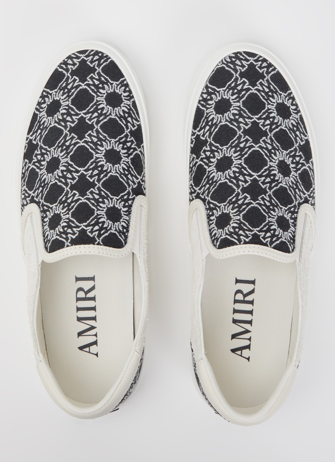 AMIRI Slip-on met logoprint - detail 3 zwart