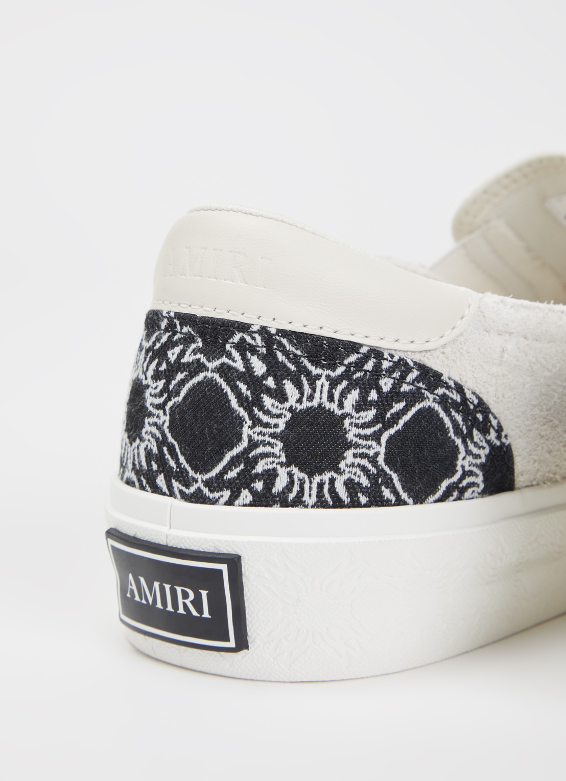AMIRI Slip-on met logoprint - detail 5 zwart