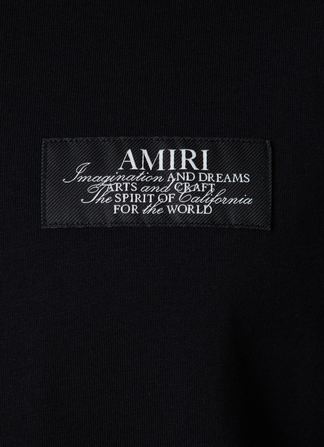 AMIRI Spirit T-shirt met logo- en backprint - detail 3 zwart