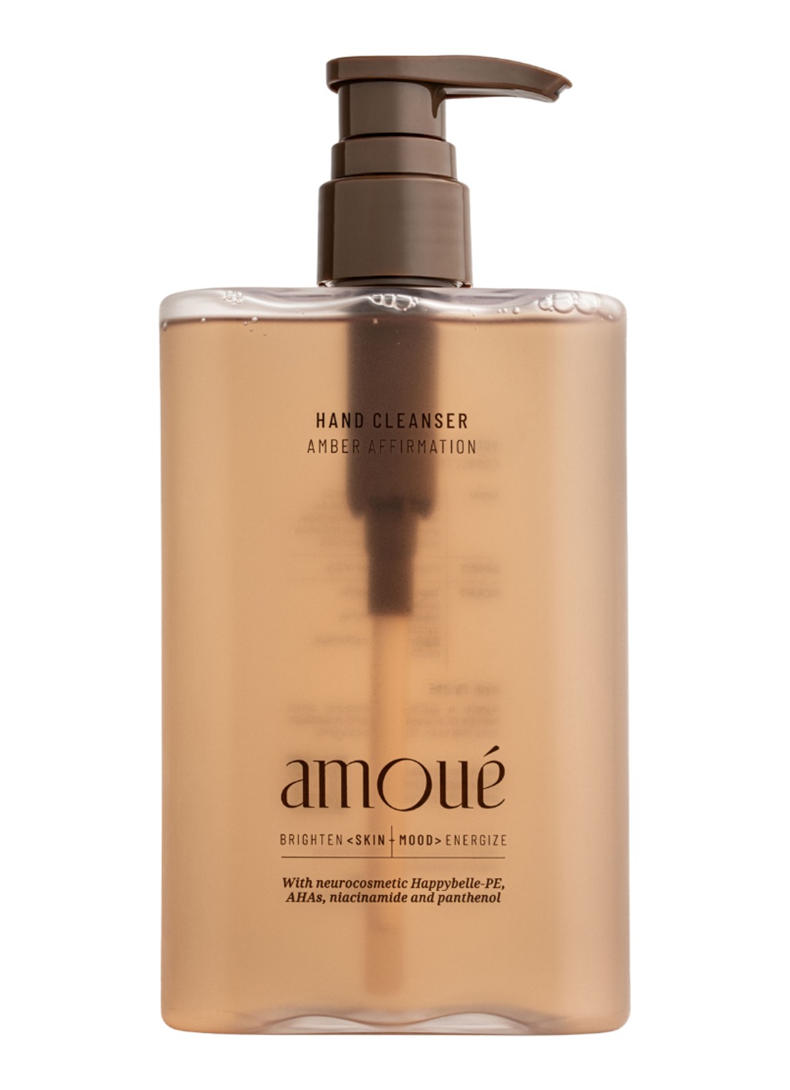 Amoué Amber Affirmation Hand Cleanser - handzeep - voorkant undefined