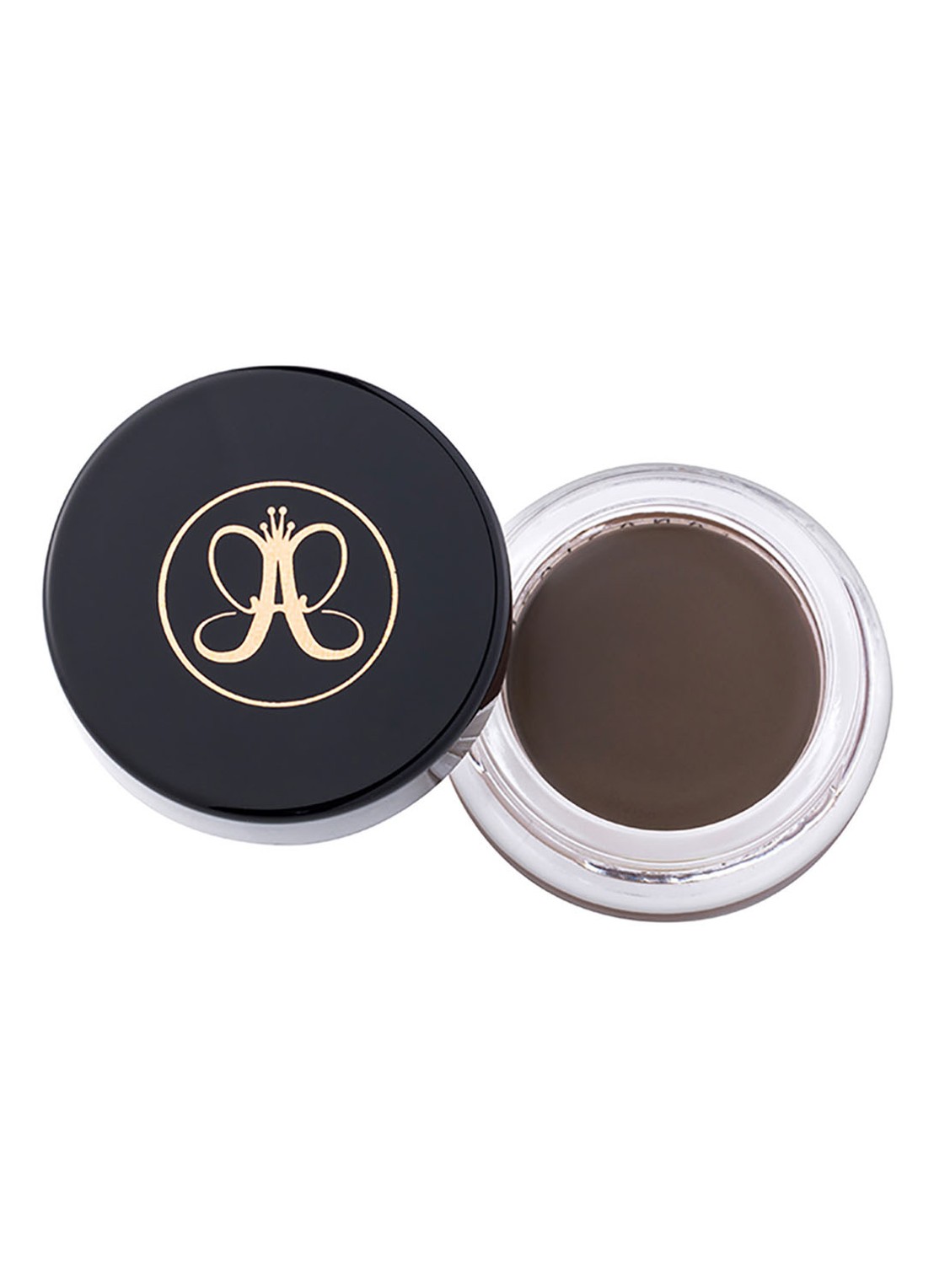 Anastasia Beverly Hills Dipbrow Pomade - wenkbrauw pomade - voorkant 2 dark brown