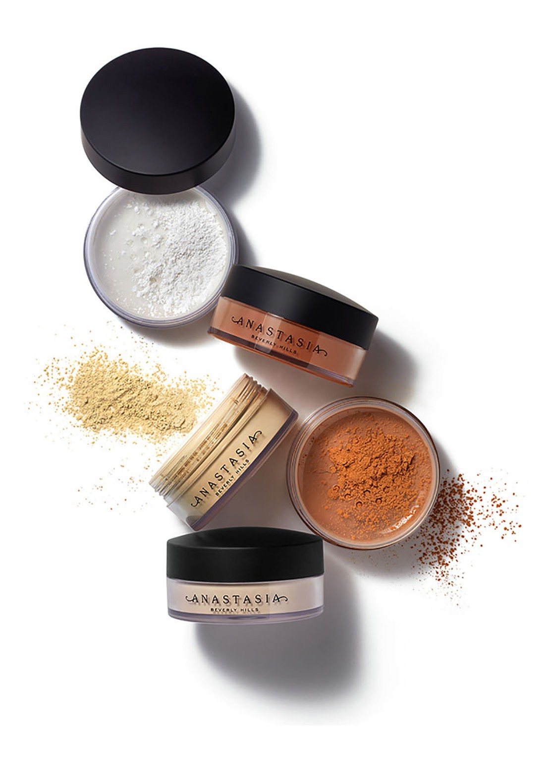 Anastasia Beverly Hills Loose setting powder - losse poeder - detail 3 vanilla