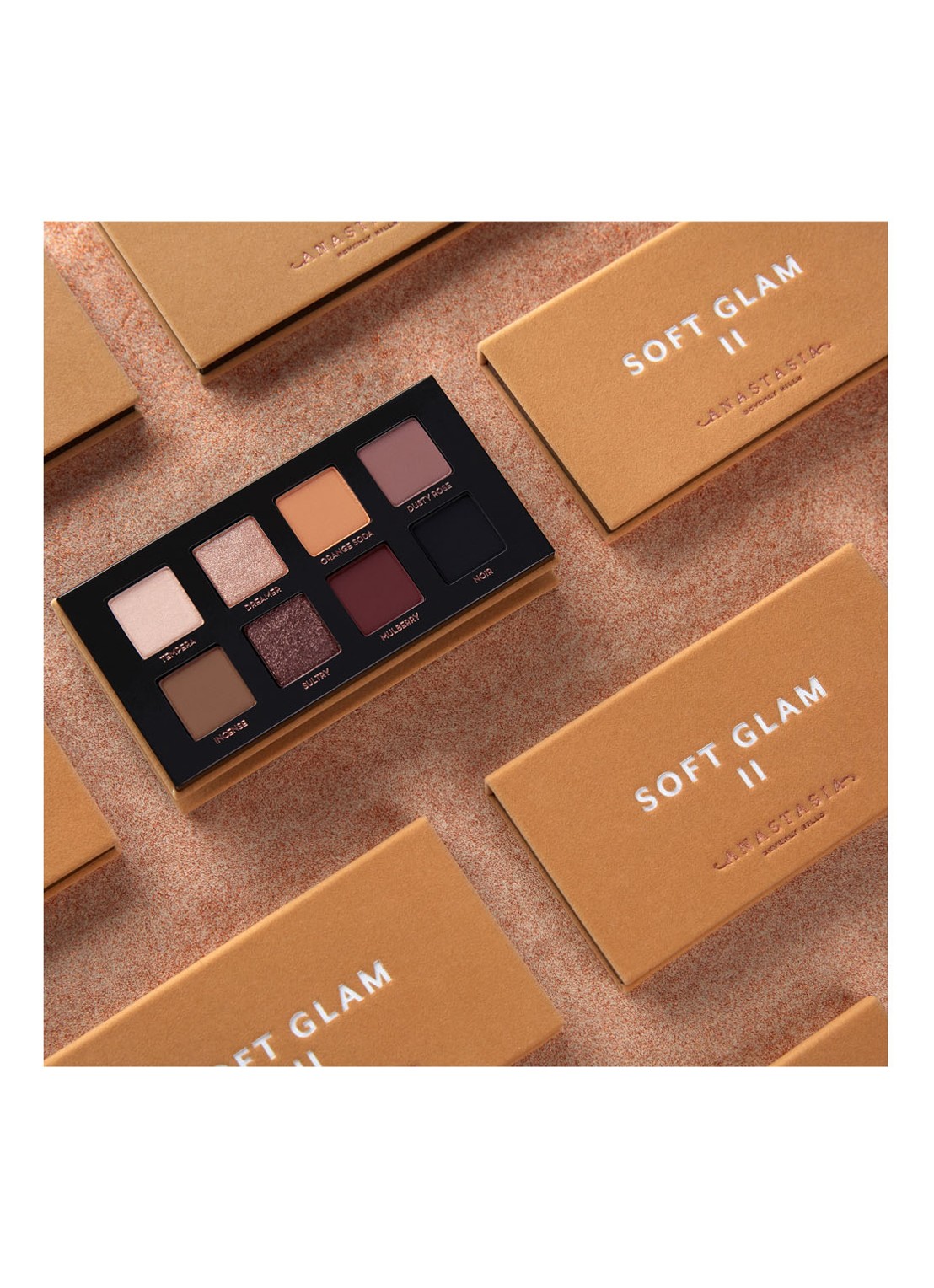 Anastasia Beverly Hills Mini Soft Glam II Eyeshadow - mini oogschaduw palette - voorkant 2 undefined