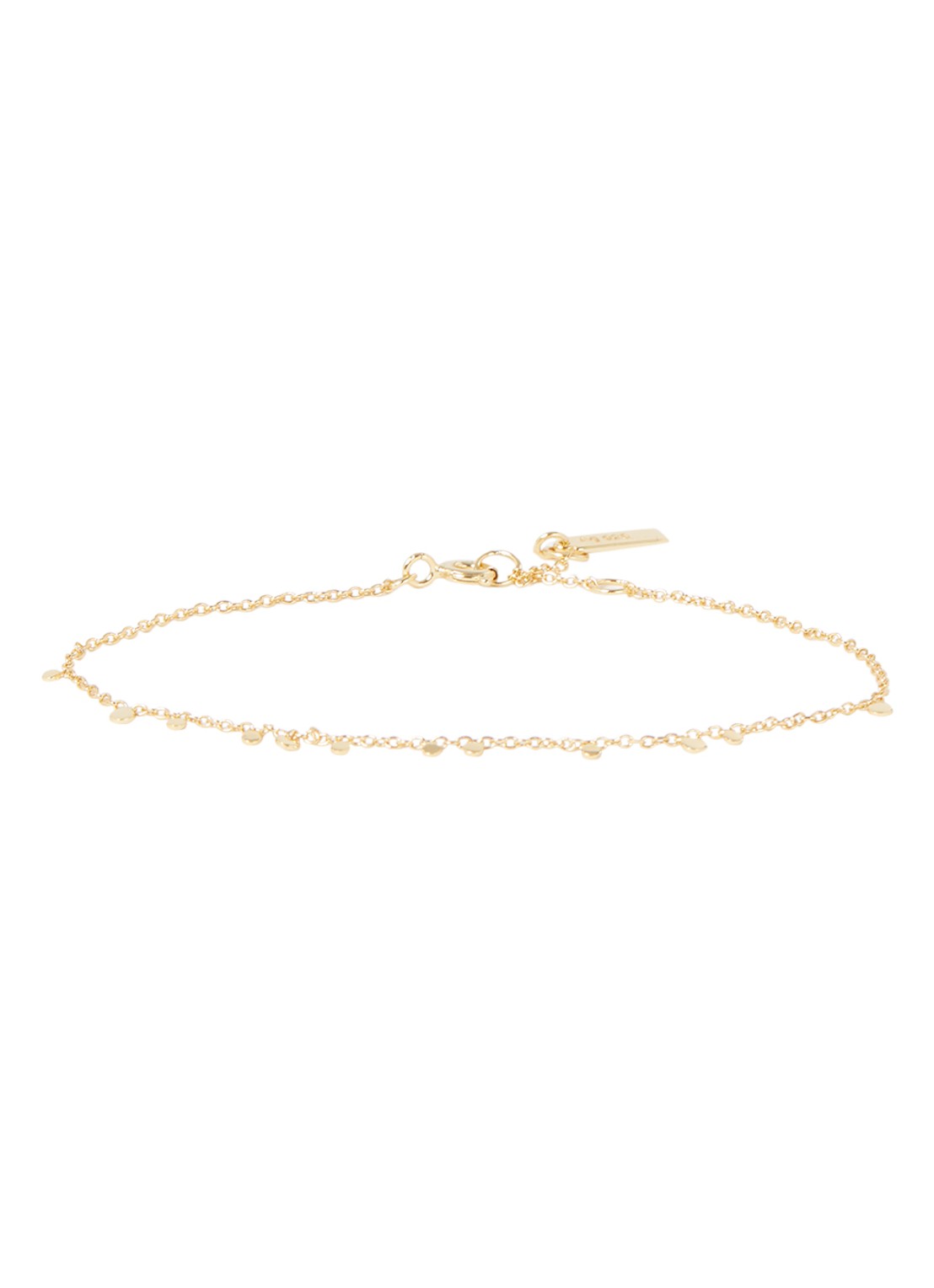 Ania Haie Geometry armband verguld - voorkant goud