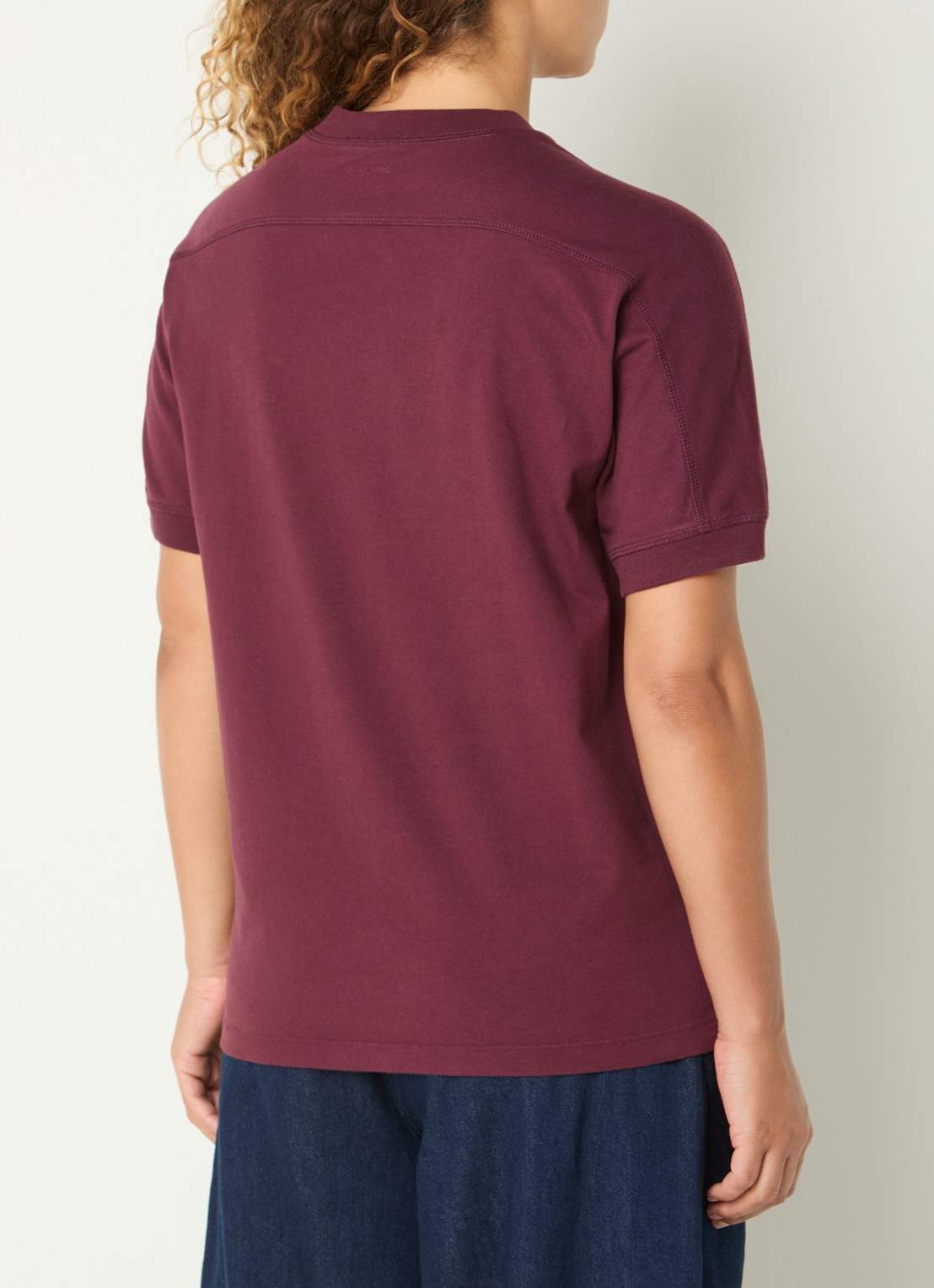 Anine Bing Jaylin T-shirt met print - achterkant 4 bruin