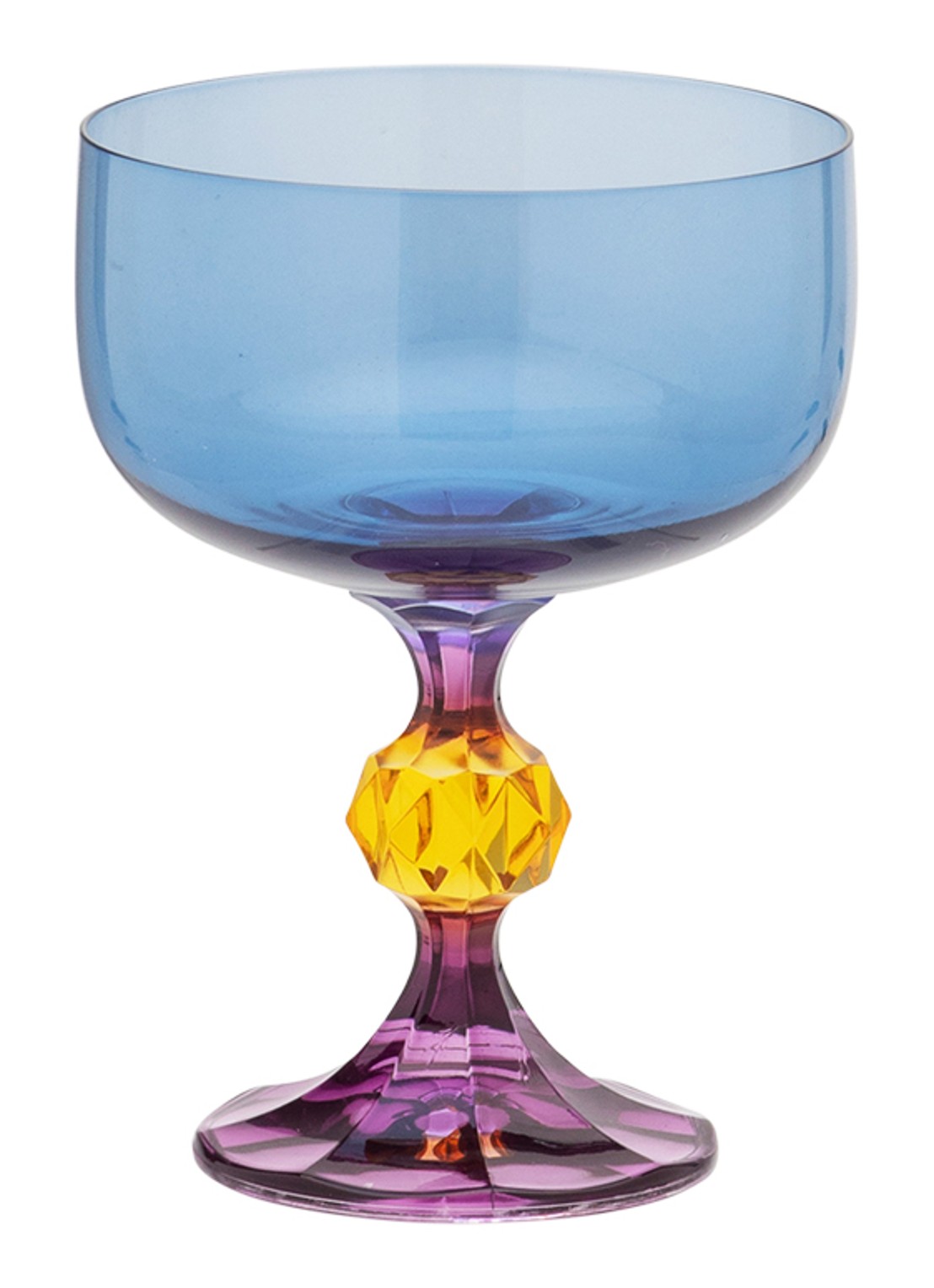 Anna + Nina Bliss cocktailglas - voorkant 2 multicolor